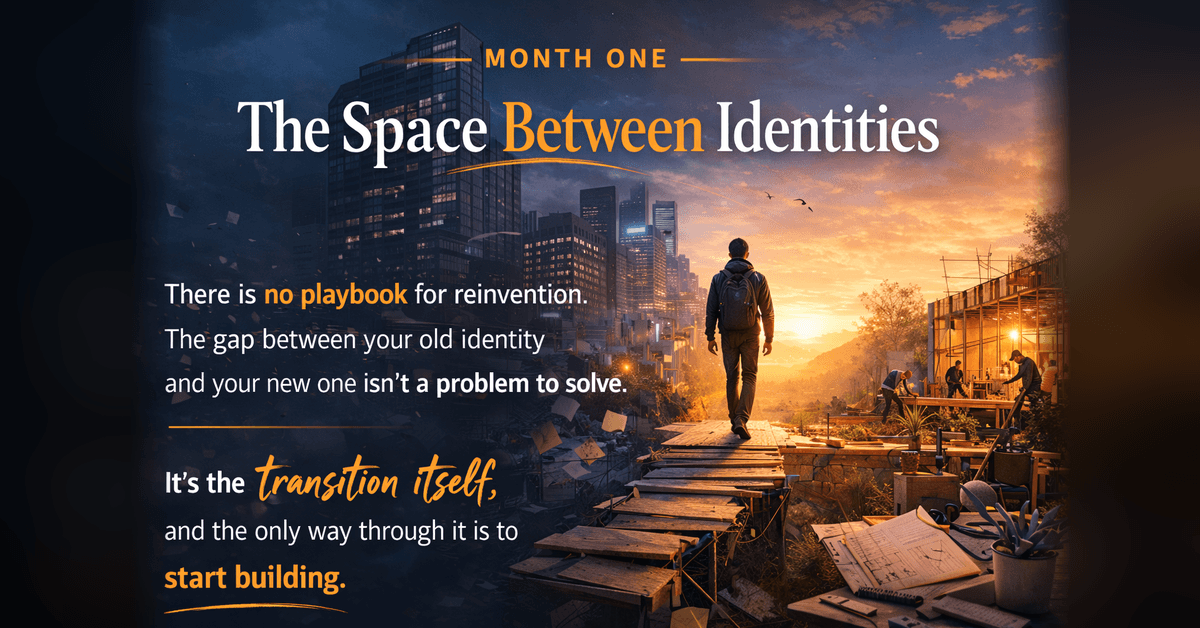 Month One: The Space Between Identities